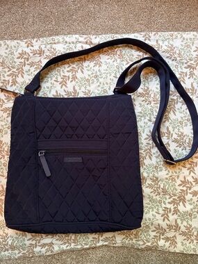Vera Bradley Navy Quilted Crossbody